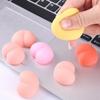 10/30Pcs Stereo Relieve Stress Peach Bum Sticker Mobile Phone Decoration Accessories Fun Butt Mochi Squeeze Toy