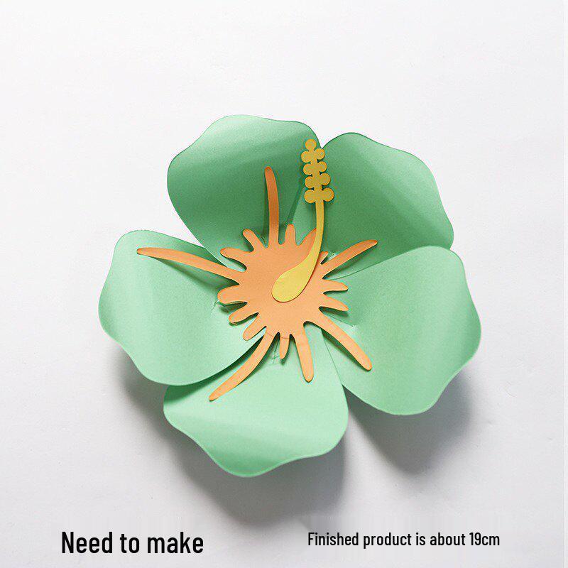 Creative Theme Wall Decorations: Kindergarten Classroom Flower & Leaf Set