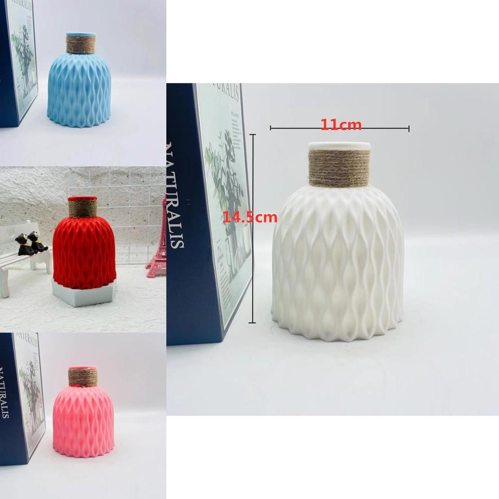 Pineapple Design Decorative Vase With Plastic Material For Table Centerpieces And Gifts