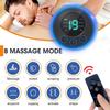 LCD-Display EMS Nacken Rücken Elektrische Massage Zervikalwirbel Patch Körper Nacken Hüfte Toner Massagegerät Fernbedienung 8 Modi 19 Stufen