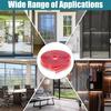 37 X 40 Feet T Shaped Rubber Barrier For Wind Noise And Particle Resistance Insulation Home Office Entry Sealing