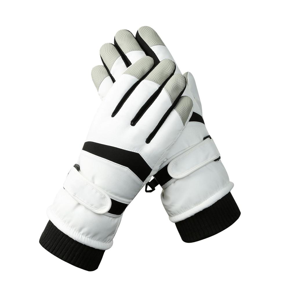 Ski Gloves for Men and Women Outdoor Cycling  Touch Screen  Warm  Fleece and Thickened Gloves  Waterproof and Anti Slip