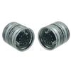 1 Pair Metal Front Rear CNC Wheel Hubs for 1/14 Tamiya RC Truck For Scania 770s For Volvo FH16 For Man