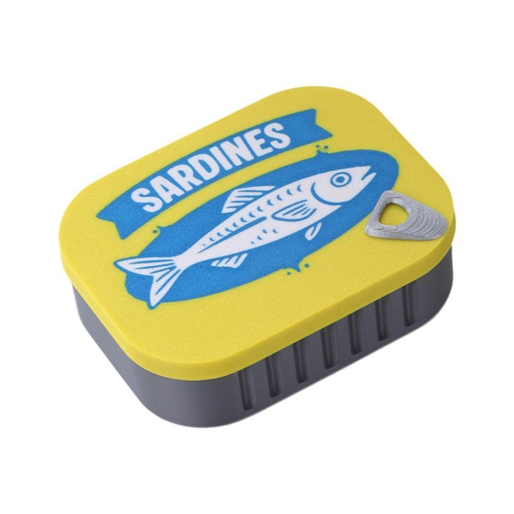 3D Printed Sardine Tin Decompression Toy Portable Stress Relief Fidget Toy  Travel Use