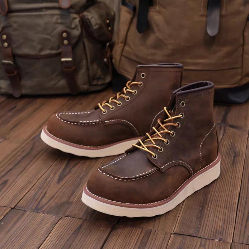 Vintage British Men Casual Ankle Boots