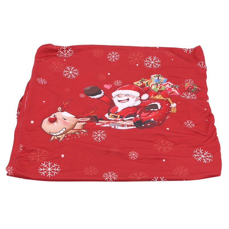 Holiday Chair Cover Christmas Decoration Dining Room Chair Protector Washable Home Decor
