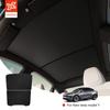 YZ For Model 3 Y Highland Juniper 2025-2026 Sun Shades Black Roof Graphene Honeycomb Sunshade Car Rear Front Sunroof Glass