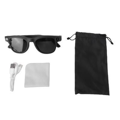 Intelligente KI-Brille 8MP HD 1080P Echtzeit-Übersetzungsbrille Musikwiedergabe Bluetooth-Anrufe Blaulichtschutz