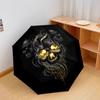 1Pc Skulls Automatic Umbrella - Suitable Travel Outdoor Portable Umbrella Birthday Gift Daily Essentials