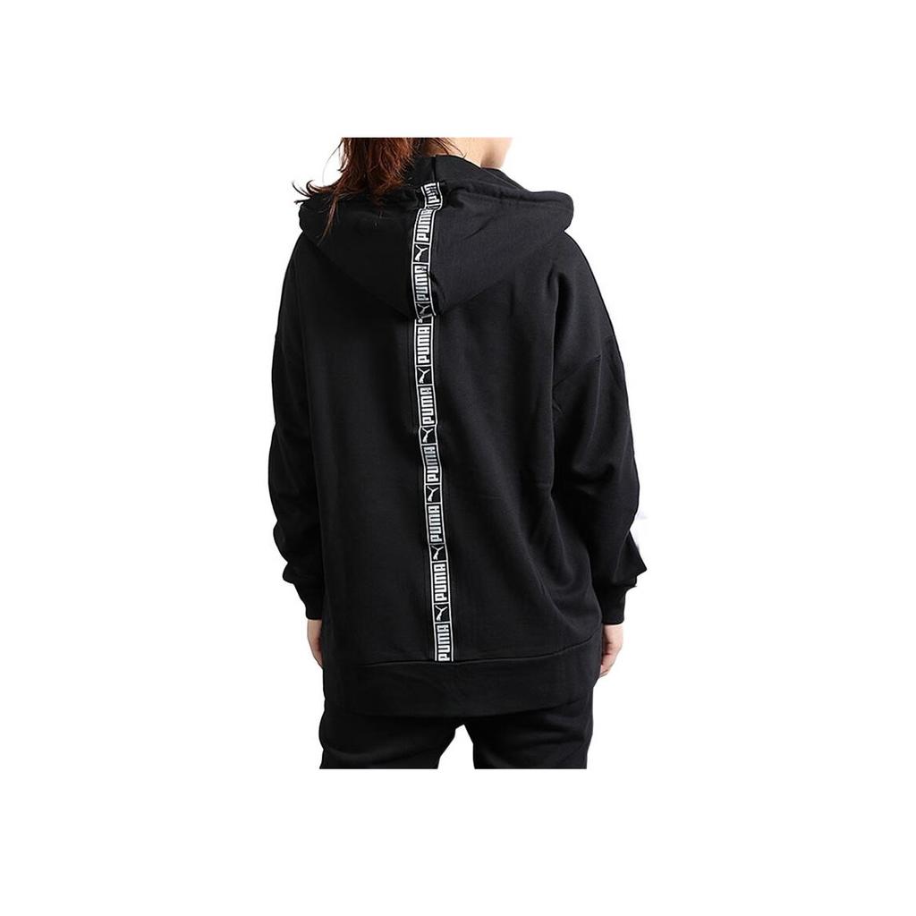 Puma Color Block Zip Hoodie Jacket Women Jackets Black 595924-01