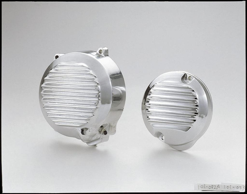 Kijima Motorcycle Parts Plated Point Cover for Kawasaki Dress-Up Cover, 101-0831