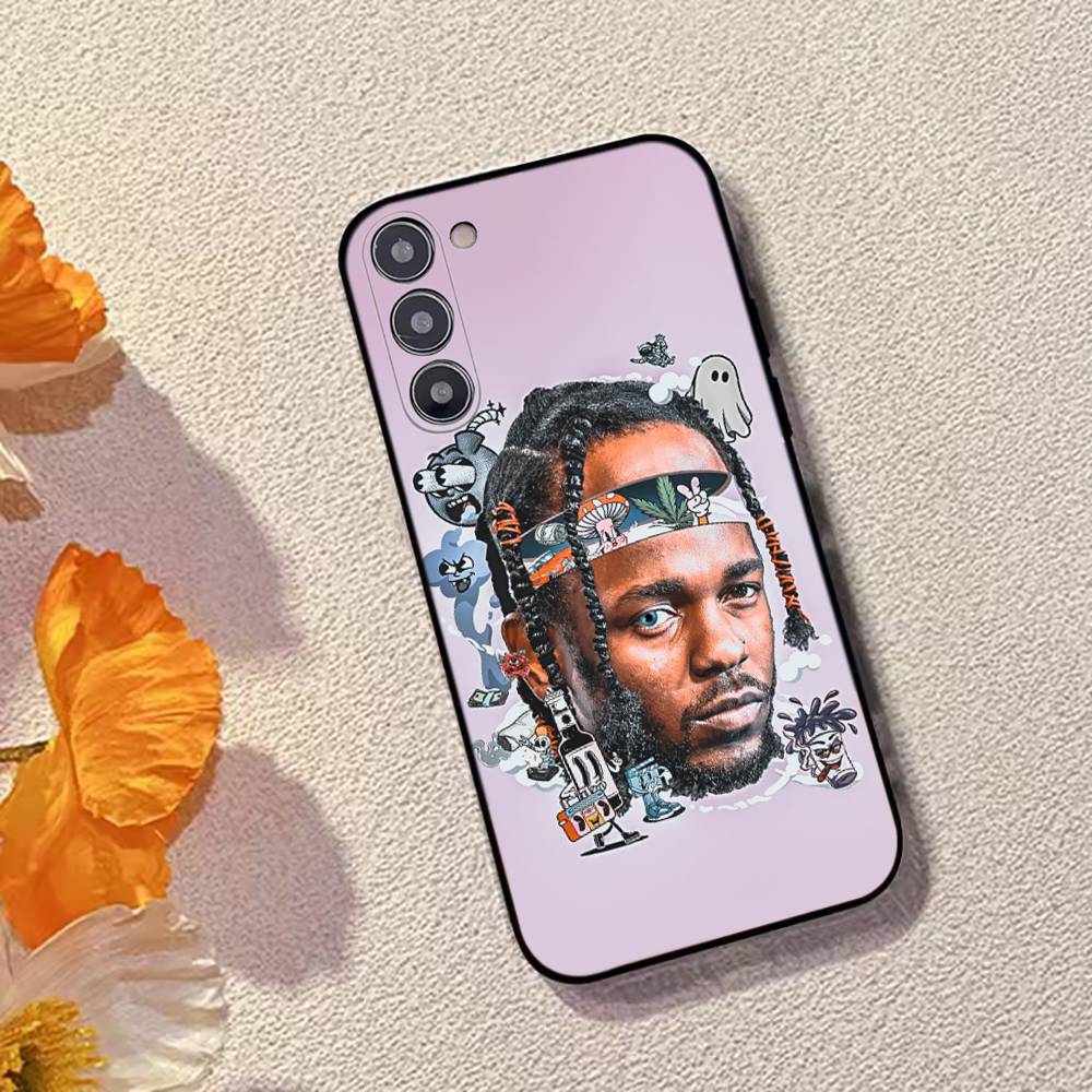 K-Kendrick Lamar Rapper Phone Case For Samsung Galaxy A73,A72,A71,A70,A53,A52,A51,Soft Silicone Black Cover