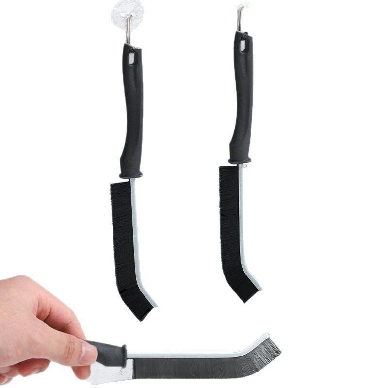ZLinKJ Multi-Functional Bathroom Window Brush With Stiff Bristles And Ultra-Narrow Crevice Tool