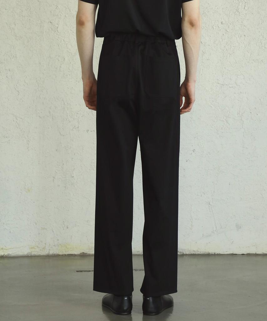 FILLCHIC Side Cut Elastic Chino Pants (Black)
