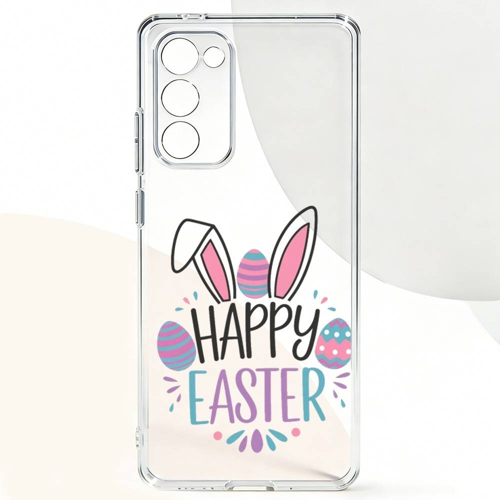 

H-Happy Easter To You Phone Case For Samsung Galaxy A91,80,73,72 ,71,53,52,32 ,31,22,21s,20,Transparent Case Samsung a21s