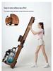 Foldable Wooden Water Resistance Rowing Machine for Home and Gym Use