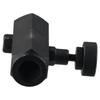 Carbon Steel One-way Valve Black Female to Female Thread Hydraulic Check Valve 3/8" NPT Flow Control Valve Oil Water Gas