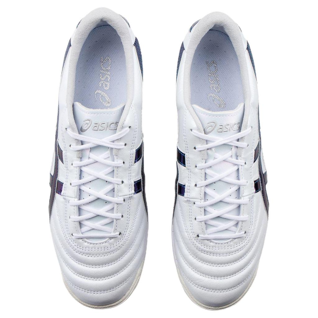 Asics C3 FF Standard Comfortable Fitting Soccer Shoes Unisex Soccer Shoes White Blue 1113A056-101