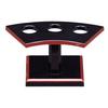 Sushi Roll Holder for 3 Rolls, Black Rimmed, Red, 17.8 X 8 X 8.3cm, ABS Resin (7-497-1), Suitable for Restaurants, Inns, and Commercial Use