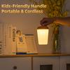 1500mAh Hanging style Wood Touch Remote Control Colorful Atmosphere Lamp Bedside LED Desktop Outdoor Decoration Night Light