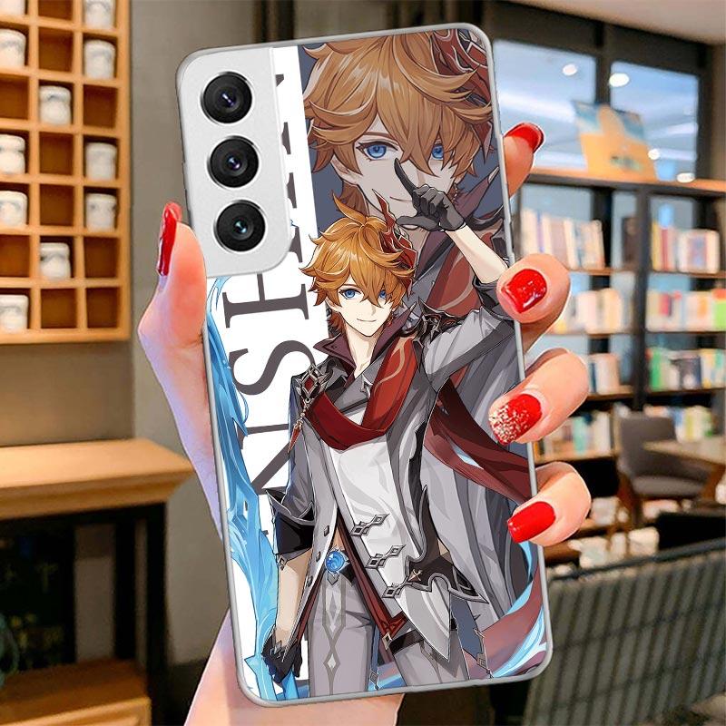 Genshin Impact Anime Cover Phone Case For Samsung Galaxy S26 S25 Edge S24 Ultra S23 S22 Plus S21 S20 FE Soft Fundas Shell Galaxy