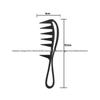 Men's Wide-Tooth Textured Comb for Hair Styling