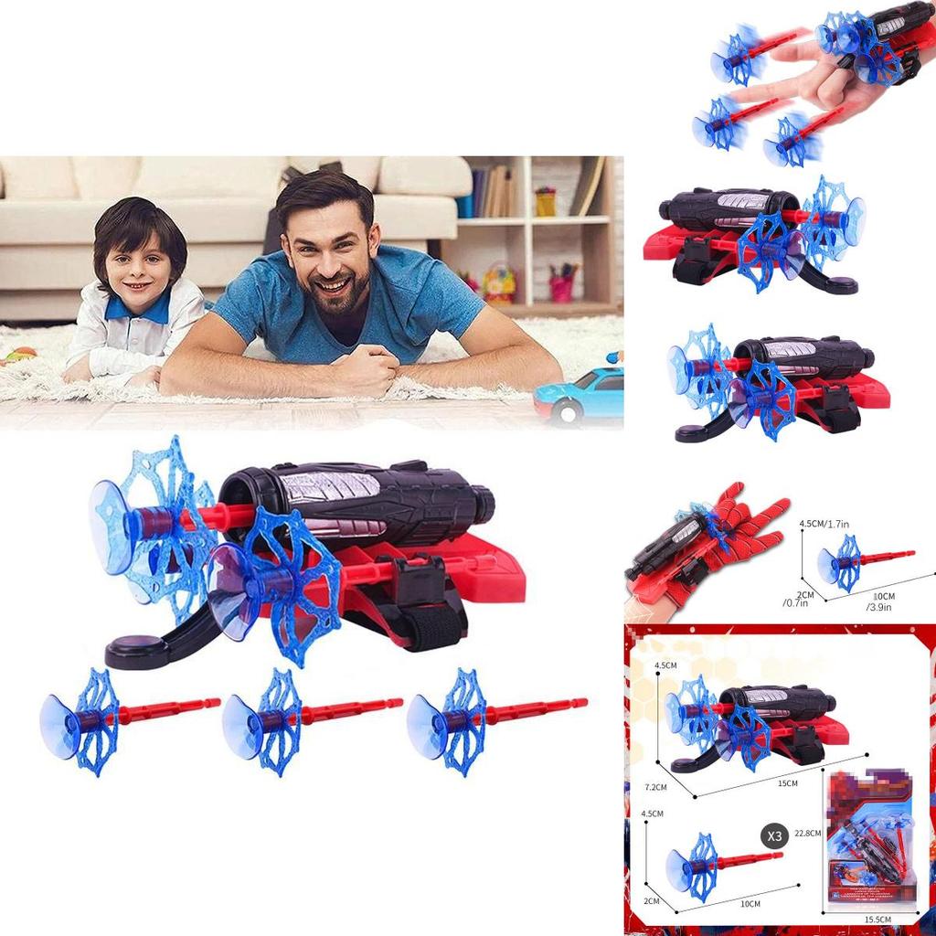 Spider-Man Kinder Plastik Cosplay Handschuh Werfer Set Für Fantasievolles Spielen Und Spaß