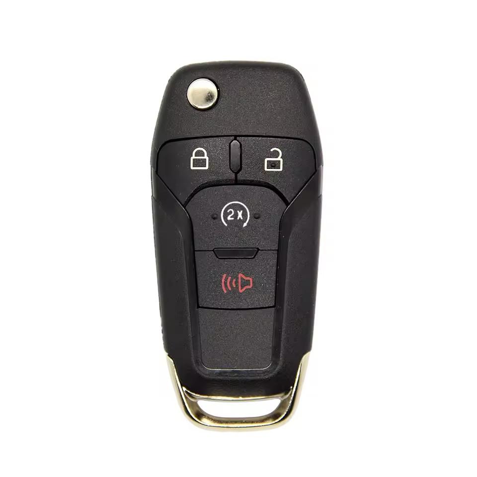 Xuri 2/3/4 Buttons N5F-A08Taa Flip Remote Key Shell Case Fob For Ford Fusion Edge Explorer 2013 2014  Hu101 Blade