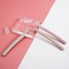 3Pcs/set eyebrow trimmer Portable stainless steel blade Wheat straw type women's eyebrow Beauty tool