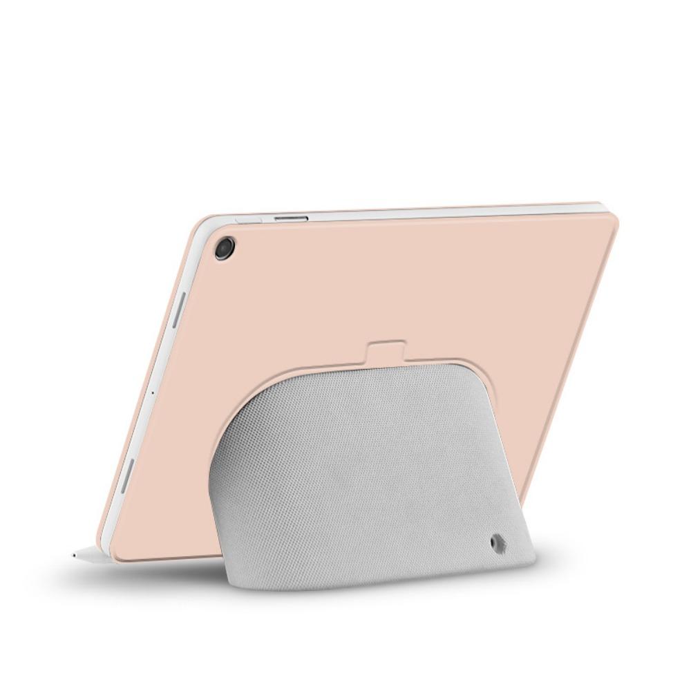 

Чехол для планшета Google Pixel 11 дюймов, магнитный кожаный чехол с двойной подставкой для планшета Google 2023 года, защитный чехол Google Pixel Tablet розовый
