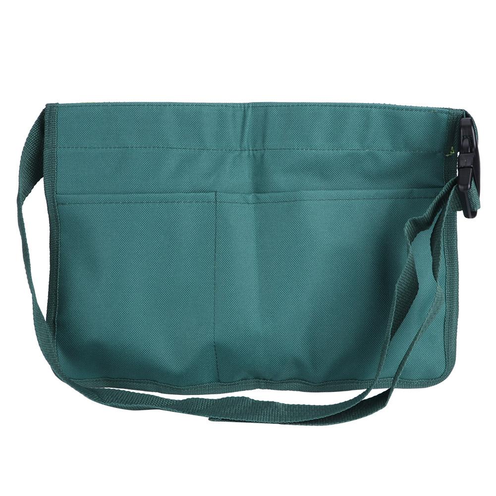 Geantă de unelte de grădină cu mai multe buzunare, organizator de talie agățat, cu curea reglabilă, pentru grădinărit, accesorii