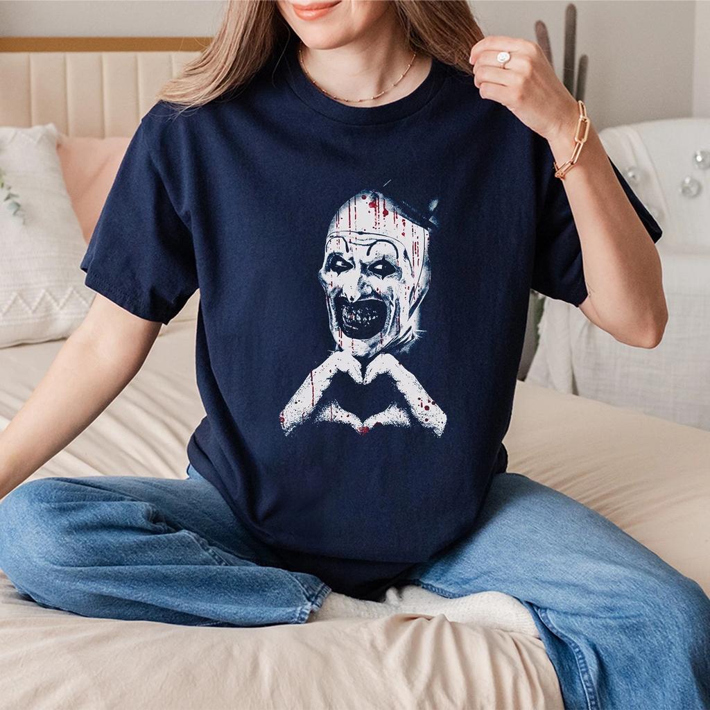 Art The Clown Terrifier Shirt, Scary Horror Clown Shirt - Multicolor High-end Luxury Is for Both Men and Women Top Y2k