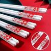 Premium Mold-Proof, Anti-Slip, High-Temp Resistant Bone China Ceramic Chopsticks