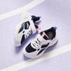 Anta Kids Synthetic Leather Fabric Trendy Versatile Lightweight Shock Absorbing Low Top Running Shoes Kids sneaker Blue White Red A22449977-2