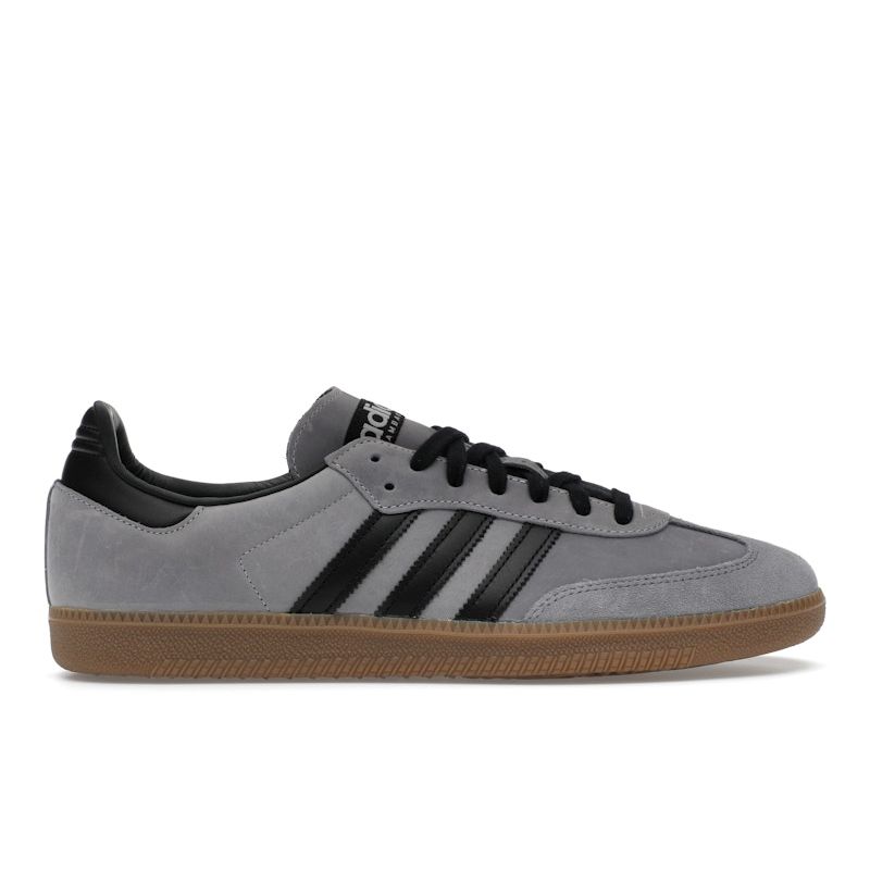 

Кроссовки унисекс adidas Samba OG Halo Silver Brown Desert Grey Core-Black IE9164 40⅔