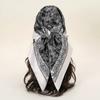 90*90 Cm  Solid Color Cashew Printed Silk Scarf Fashionable Versatile Square Scarf 90 Shawl With Multiple Colors Available