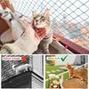 Safety Cat Netting-Cat Anti Fall Netting,Garden Net Anti Bird Net with Wire Reinforce,Bite Resisant Cat Net Fence for Balcony