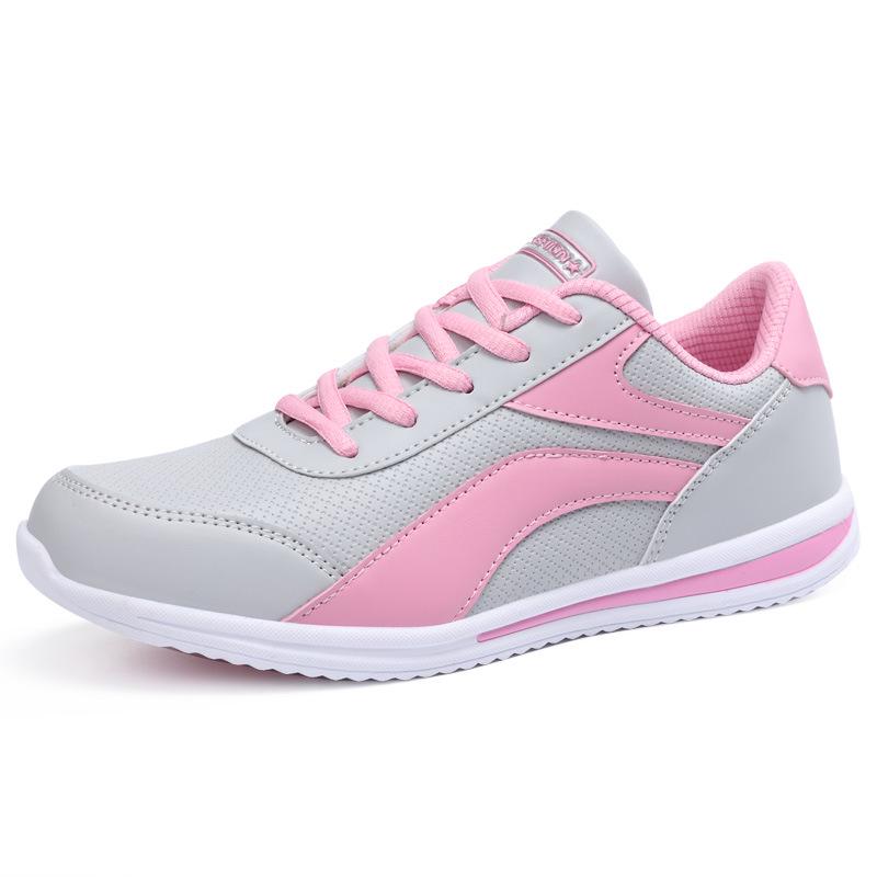 Spring Middle-Aged And Old Walking Shoes Women'S Shoes Mesh Breathable Non-Slip Sports Shoes Women'S Lightweight And Versatile Casual Shoes