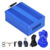 Kit valvola di scarico auto con telecomando elettrico, dispositivo di controllo del vuoto, componenti automobilistici blu