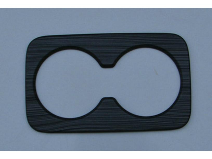 BYD Song Plus DMI Rear Cup Holder Panel Sticker - Custom Interior Modification