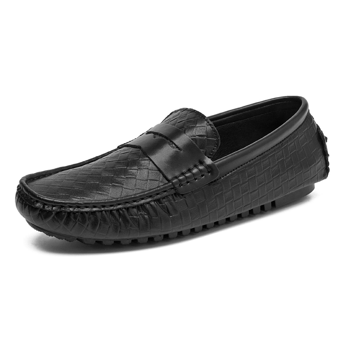 

Penny Loafers Men Casual Shoes Slip-on Sneaker Handmade Leather Dress Shoes Slip on Flats Man Moccasins Mens Driving Shoes 38