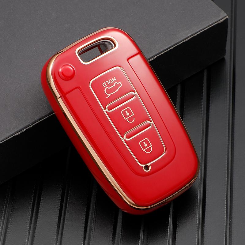 For Kia Rio Forte K2 K3 K5 Sportage For Hyundai Solaris Hb20 Veloster Sr Ix35 Accent Elantra I30 Tpu Car Key Case Cover