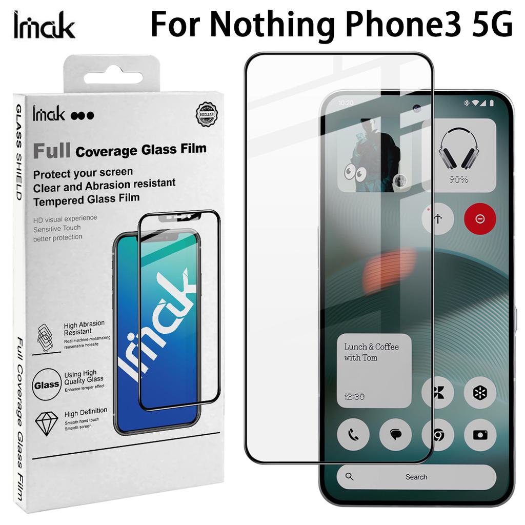 For Nothing Phone 3 5G Glass IMAK Full Coverage Tempered Glass Film Pro+ Series