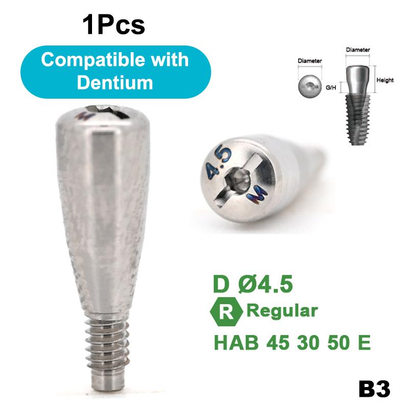 Tytanowe Akcesoria Gojące do Implantów Dentystycznych Łącznik Regularny Dla Systemu Implantologicznego Hiossen Osstem Ts Różne Średnice Śruba