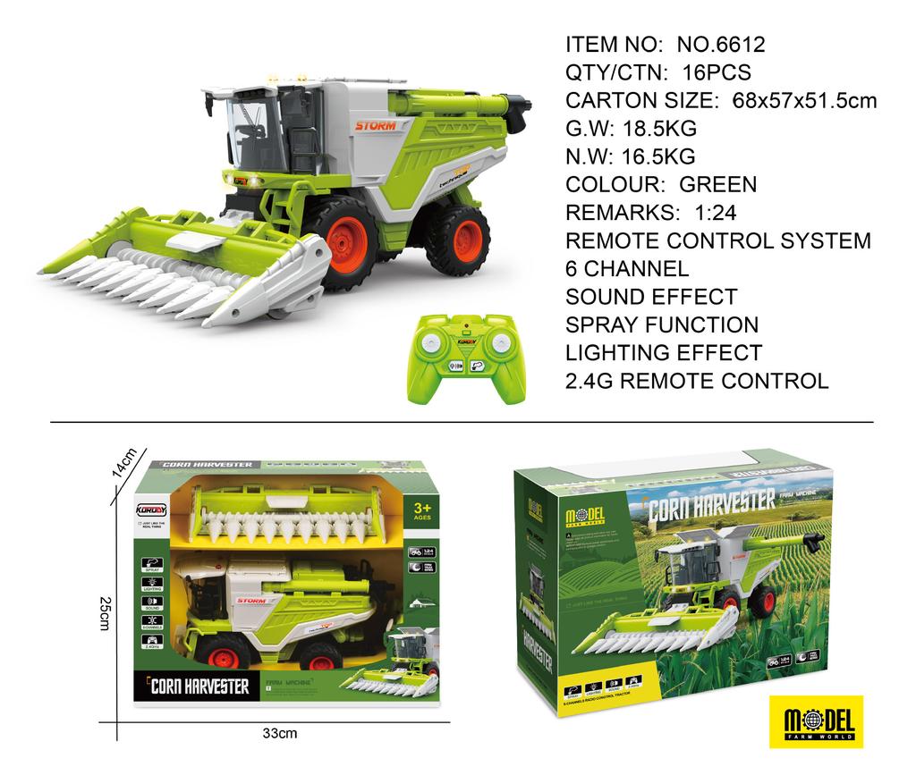 Metal Tractor Remote Control Vehicle