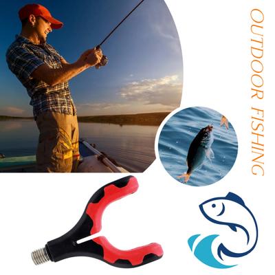 Carp Fishing Rod Rest Head Gripper Rod Grips Non-Slip Fishing Pole Bracket Support