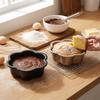 6/8inch Non-stick Baking Pan Reusable Carbon Steel Bread Mold Floral Shape Cake Pan  Dessert Making