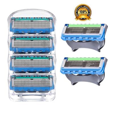 4Pcs/Lot Professional Razor Blades Replacement 5-Layer Blade