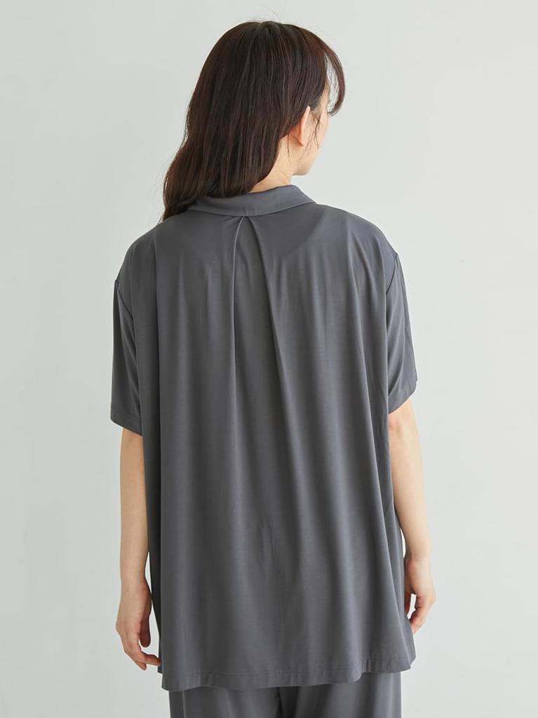 Gelato Pique COOL Rayon Shirt PWCT252369DGRYF