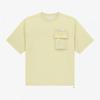 The North Face Aira Pocket Short Sleeve Round Tee Custard Nt7ur18l